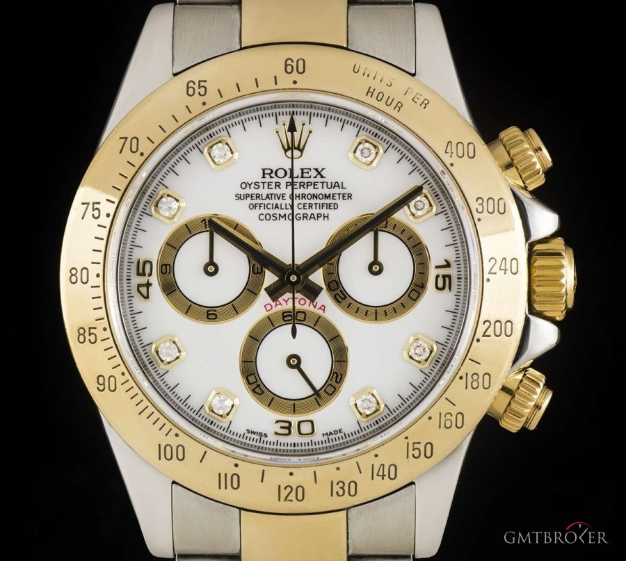 Rolex Cosmograph Daytona Stainless Steel  18k Yellow Gol 116523 790406