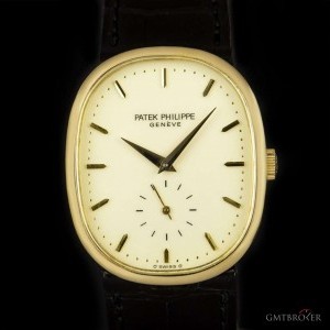 Patek Philippe Ellipse Vintage Gents 18k Yellow Gold Cream Dial 3 3948 840270