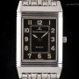 Jaeger-LeCoultre LeCoultre Stainless Steel Black Dial Reverso Gents