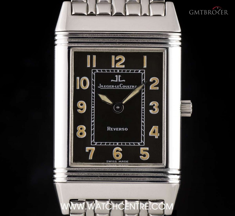Jaeger-LeCoultre LeCoultre Stainless Steel Black Dial Reverso Gents 251.8.86 756761