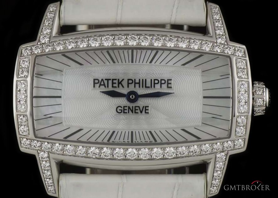 Patek Philippe Gondolo Gemma 18k White Gold Ladies Mother Of Pear 4981G 823043