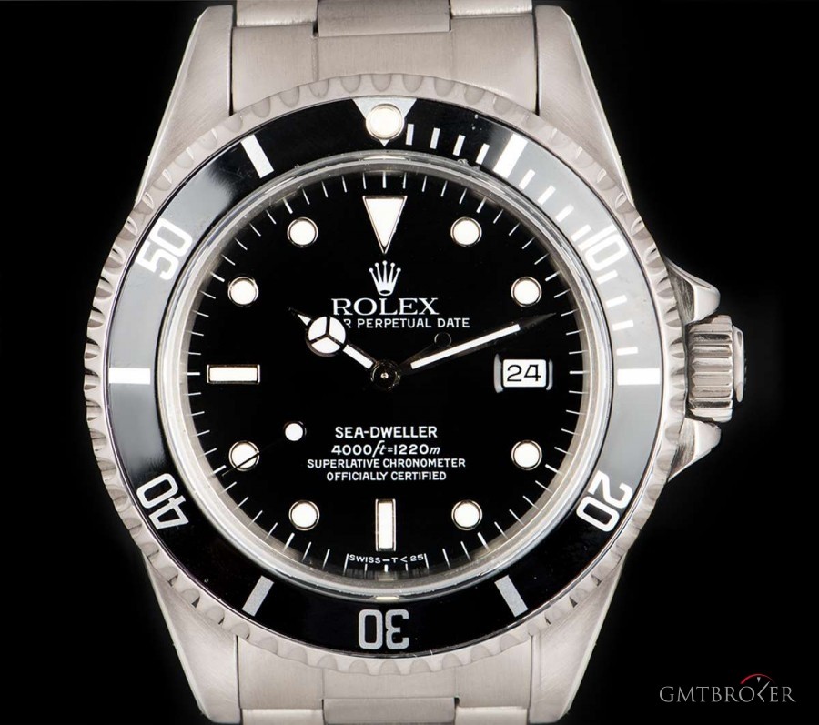 Rolex Sea-Dweller Gents Stainless Steel Black Dial 16660 16660 836566