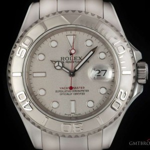 Rolex Yacht-Master Gents Stainless Steel Platinum Dial 1 16622 832319