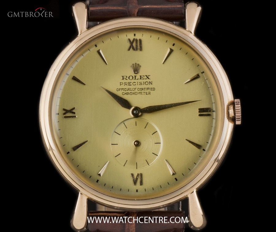 Rolex 18k RG Rare Chronometer Dial Precision Vintage Gen 4134 227329