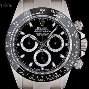 Rolex Cosmograph Daytona Stainless Steel Black Dial Blac 116500LN 832346