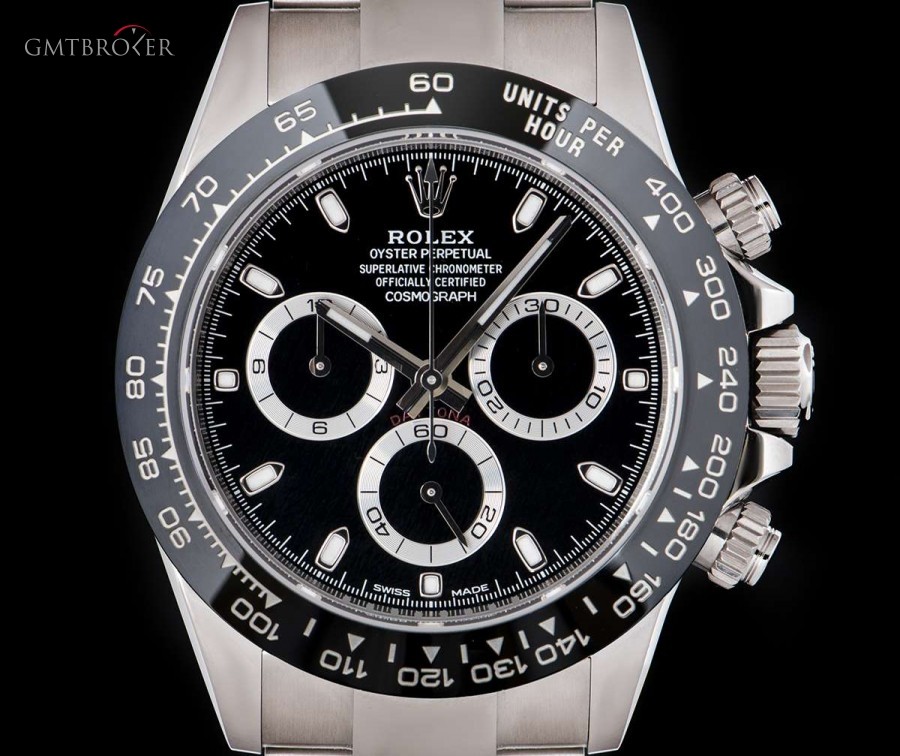Rolex Cosmograph Daytona Stainless Steel Black Dial Blac 116500LN 832346