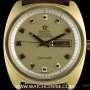 Omega 18k Yellow Gold Seamaster Day-Date Vintage Gents W