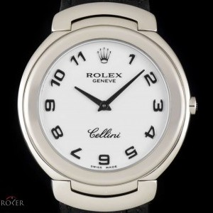 Rolex Cellini Gents 18k White Gold White Dial 6623 6623 761745