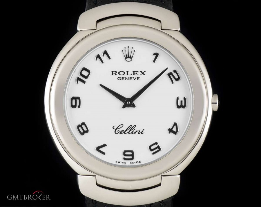 Rolex Cellini Gents 18k White Gold White Dial 6623 6623 761745