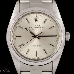 Rolex Air-King Gents Stainless Steel Silver Dial 14000M 14000M 851489