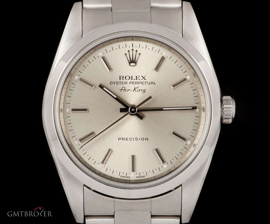 Rolex Air-King Gents Stainless Steel Silver Dial 14000M 14000M 851489