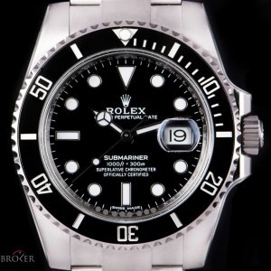 Rolex UnwornSubmariner Date Black Dial Ceramic Bezel Sta 116610LN 835531