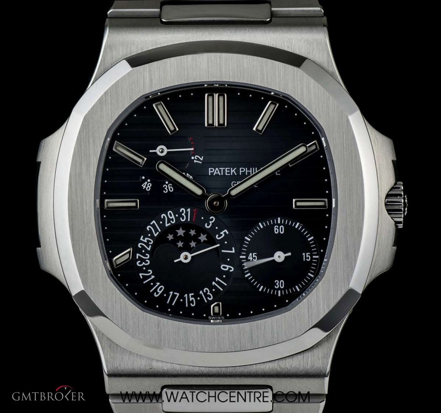 Patek Philippe Stainless Steel Power Reserve Nautilus 57121A-001 5712/1A-001 739219