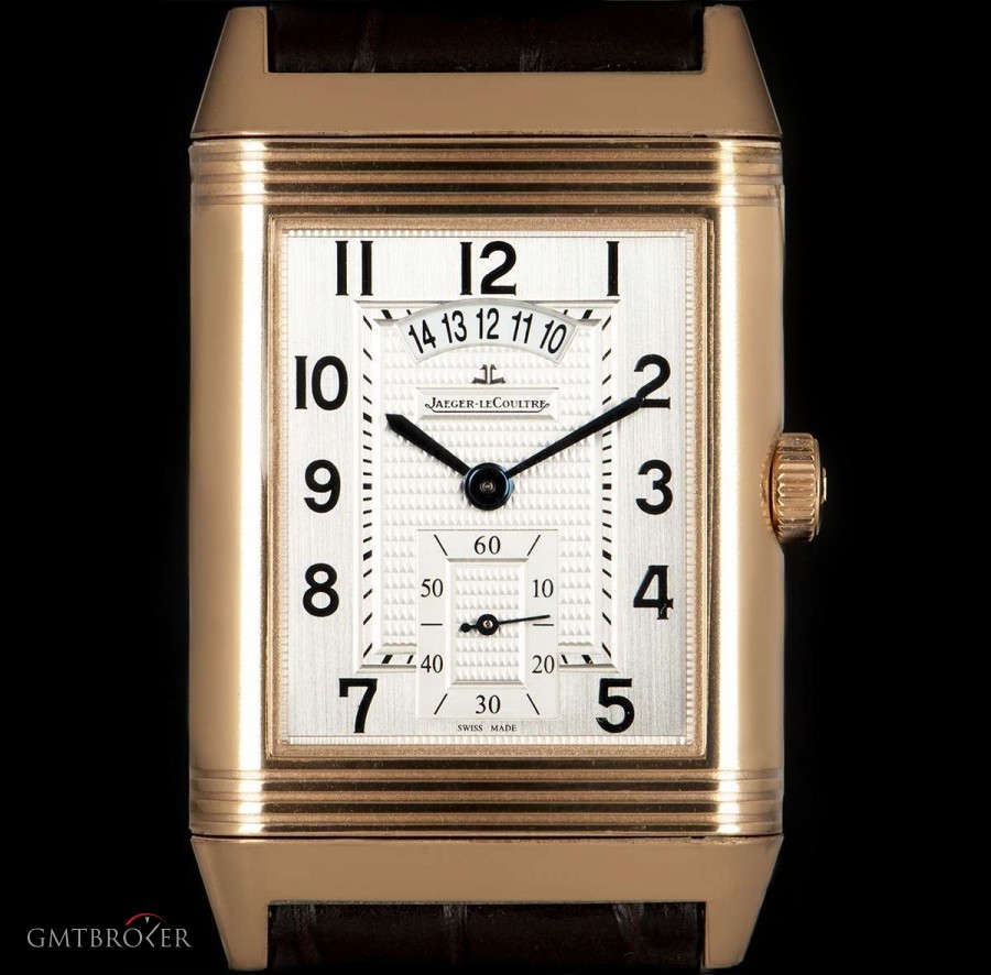 Jaeger-LeCoultre LeCoultre Unworn Grande Reverso Duo Gents 18k Rose Q3742421 843787