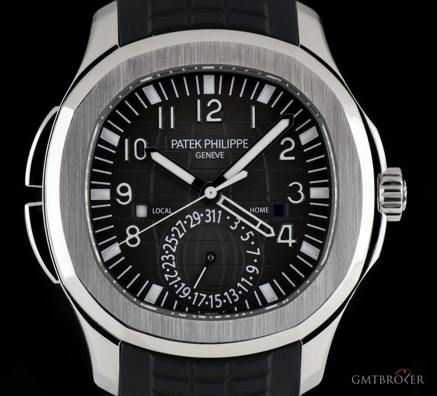 Patek Philippe Aquanaut Travel Time Stainless Steel Black Dial 51 5164/1A 788321