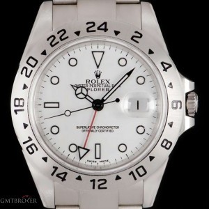 Rolex Unworn Explorer II NOS Gents Stainless Steel White 16570 843979