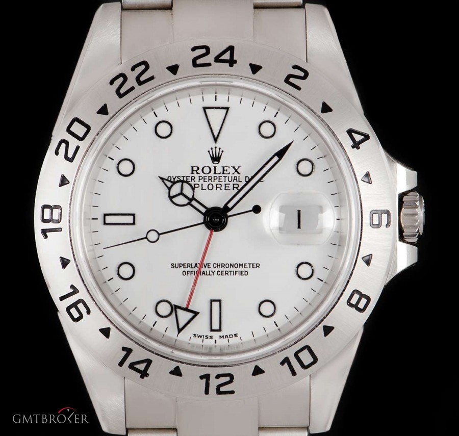 Rolex Unworn Explorer II NOS Gents Stainless Steel White 16570 843979