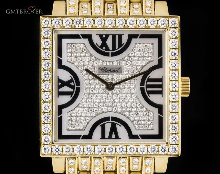 Chopard 18k Yellow Gold Fully Loaded Gents Mother Of Pearl 17/3531/8 767089