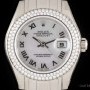 Rolex Unworn Pearlmaster Datejust Ladies NOS 18k White G