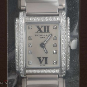 Patek Philippe Twenty-4 Service Sealed Ladies 18k White Gold Time 4908/200G-011 849644