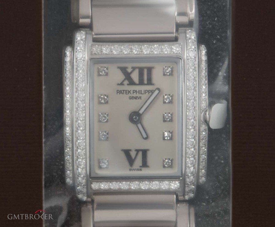 Patek Philippe Twenty-4 Service Sealed Ladies 18k White Gold Time 4908/200G-011 849644