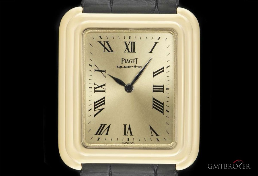 Piaget Gents Dress Watch 18k Yellow Gold Champagne Dial nessuna 829916
