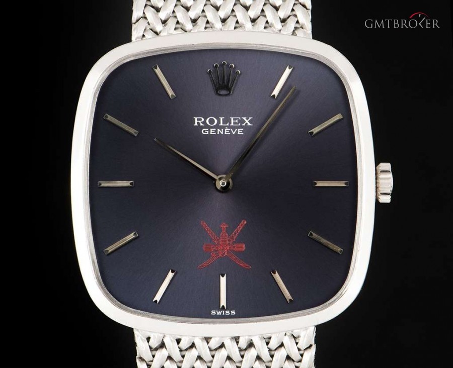 Rolex Unworn Cellini NOS Vintage Gents 18k White Gold Pu 4311 834607