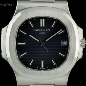 Patek Philippe Nautilus Gents Stainless Steel Black-Blue Dial BP 5711/1A-010 816329