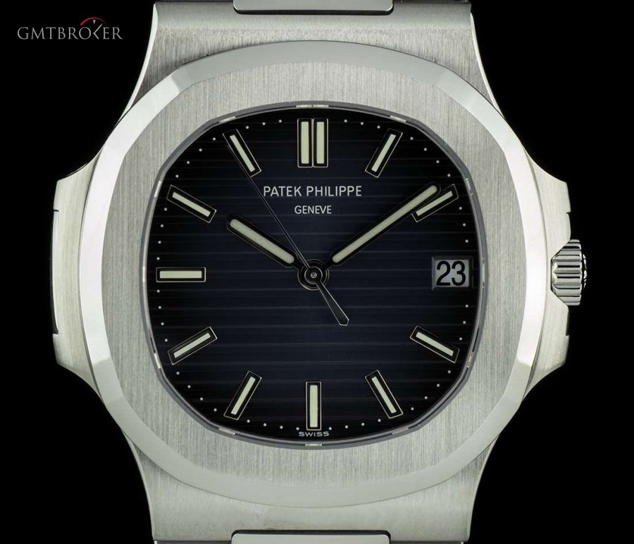Patek Philippe Nautilus Gents Stainless Steel Black-Blue Dial BP 5711/1A-010 816329