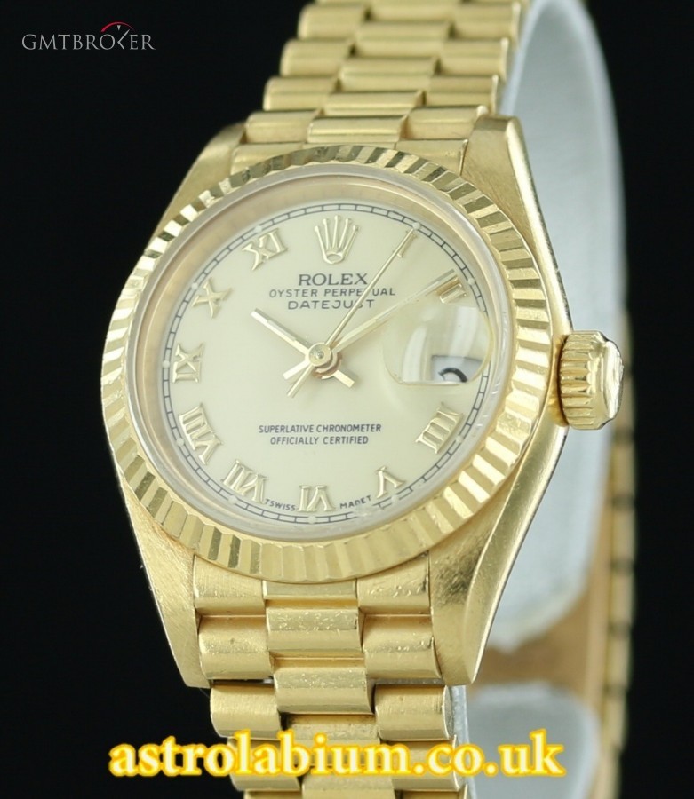 Rolex Lady DateJust 69178 18K Yellow Gold 69178 326051