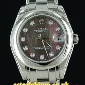 Rolex Midsize DateJust Pearlmaster 81209 Diamond 18K 81209 326461