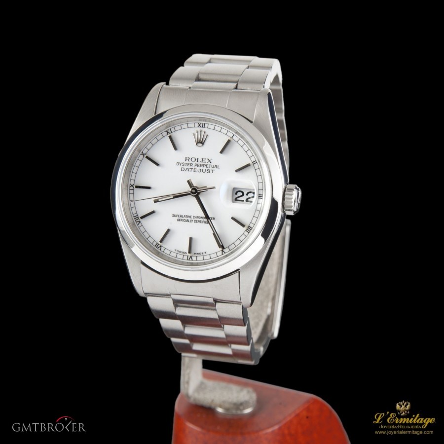 Rolex OYSTER PERPETUAL DATEJUST ACERO CABALLERO AOAM 16200 743213