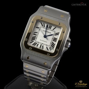 Cartier SANTOS GALBEE XL ACERO Y ORO 2823 306019