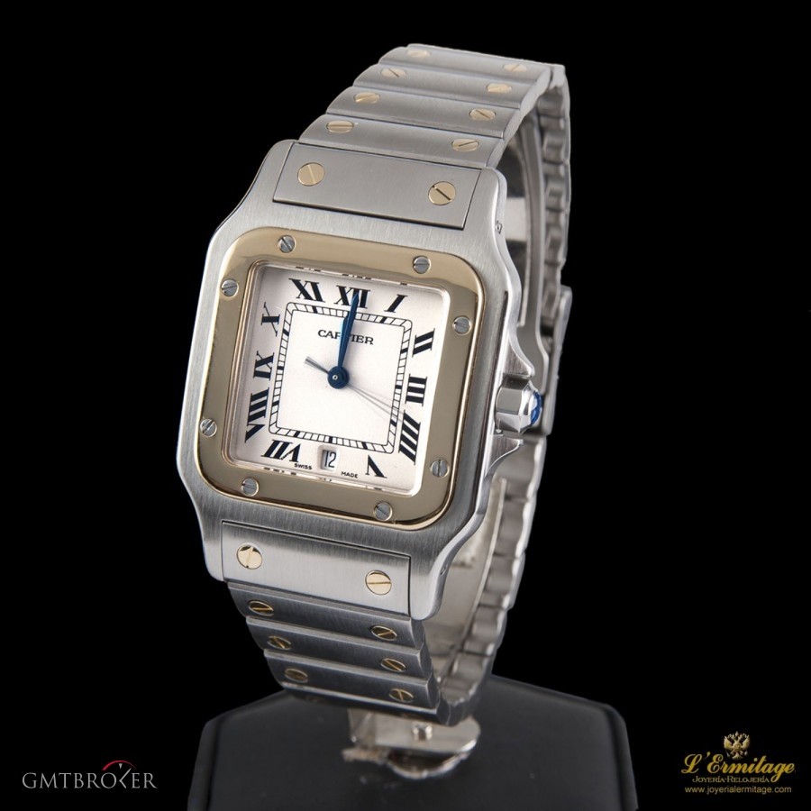 Cartier SANTOS STEEL AND GOLD  NMSM 1566 460385