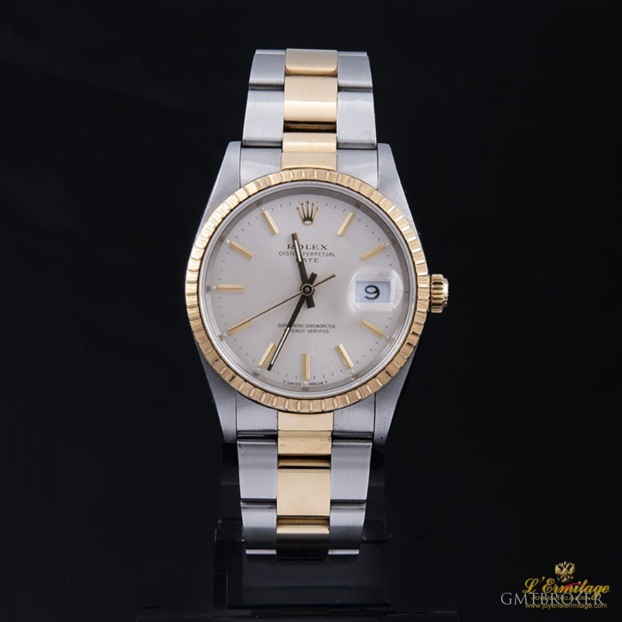 Rolex DATE ACERO Y ORO OYSTER 15223 303637