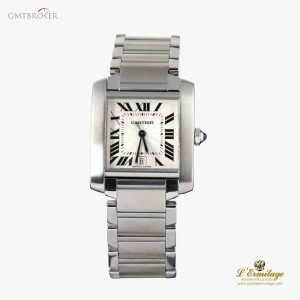 Cartier TANK FRANCES ACERO CABALLERO  NMXM 2302 915620