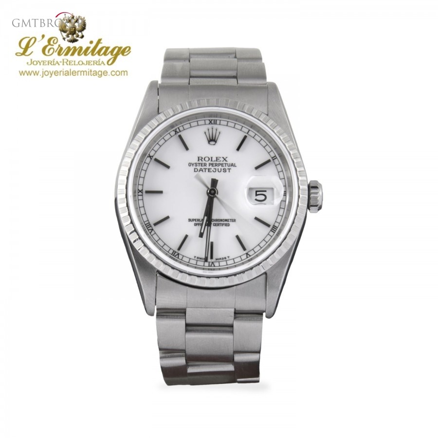 Rolex OYSTER PERPETUAL DATE JUST ACERO 36MM NESM 16220 914801
