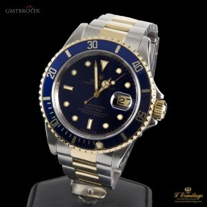 Rolex SUBMARINER STELL AND GOLD 16613 312273