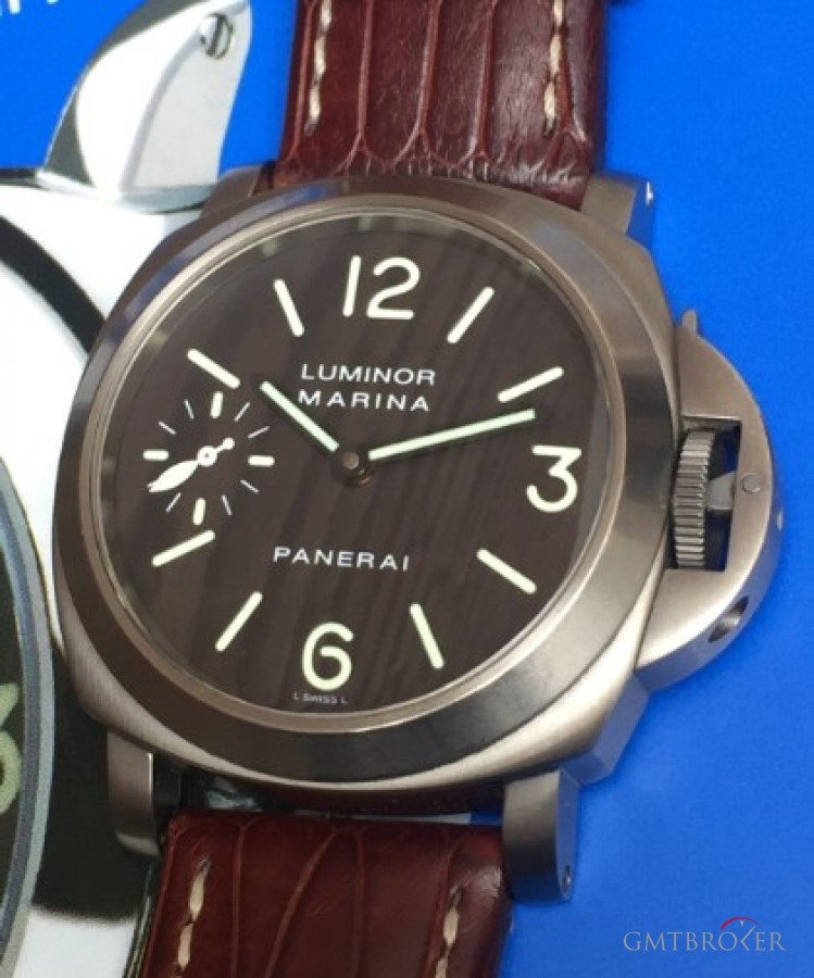 Officine Panerai Luminor Marina quadrante tabacco Foto 1 su Gmtbroker