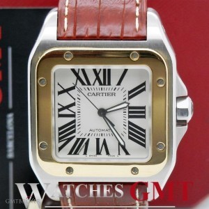 Cartier SANTOS 100XL STEELGOLD FULL SET 2656 449193