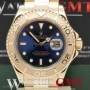 Rolex YACHT MASTER GOLD BLUE DIAL 16628