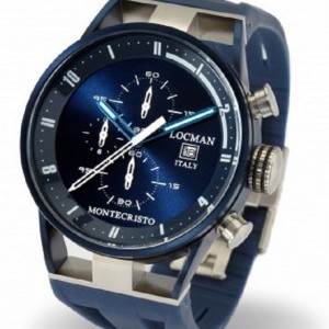 Locman Montecristo Chrono al Quarzo PVD Blu 0510BLBLFWH0SIB 46789