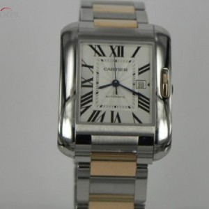 Cartier TANK ANGLAISE STEEL ROSE GOLD W5310007 4831