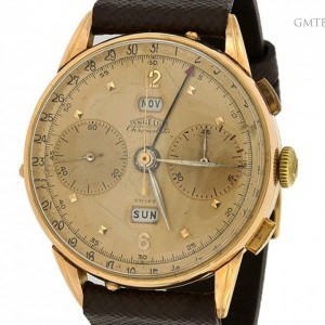 Anonimo Angelus Chronodato Triple Calendar Oro Rosa nessuna 826259