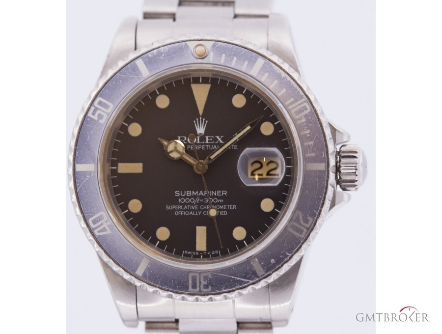 Rolex Submariner 16800 Tropical Ghiera Viola 16800 766364