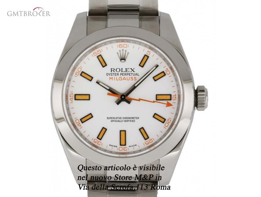 Rolex Milgauss 116400 Pari Al Nuovo Anno 2008 116400 811292