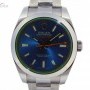 Rolex Milgauss Vetro Verde Blu Dial 116400GV