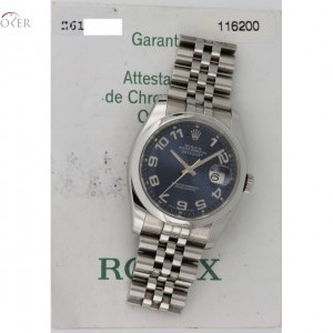 Rolex Datejust 116200 Pari Al Nuovo 116200 814319