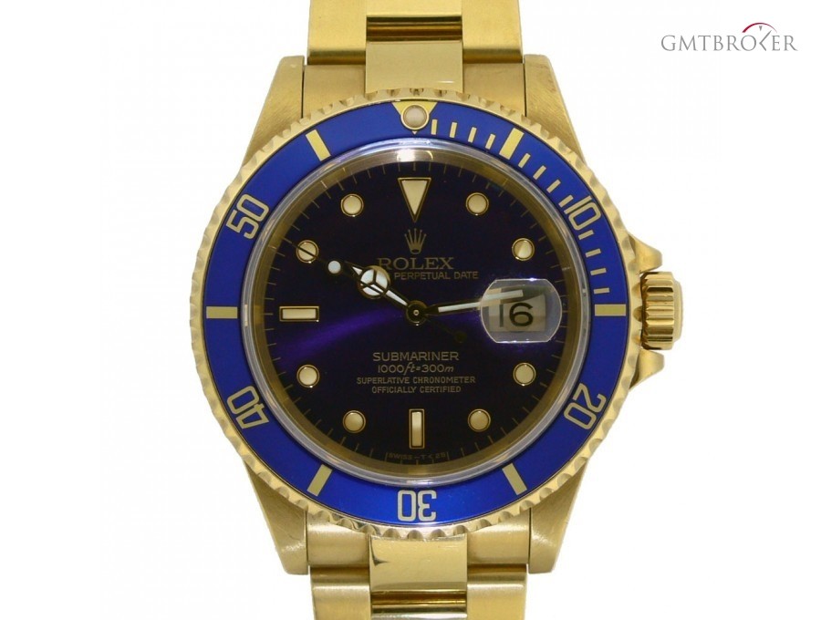 Rolex Submariner Quadrante Viola 16618 Photo 1 on Gmtbroker