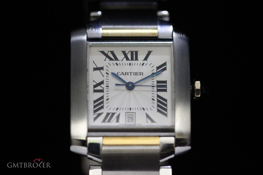 Cartier Tank Francaise Steel and Gold W51005Q4 513763